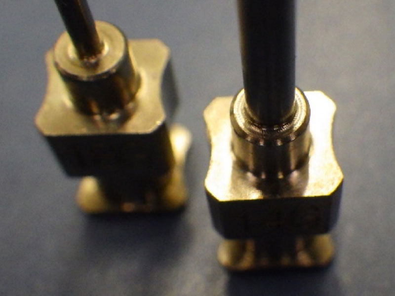 激光焊接（针座与管接头）