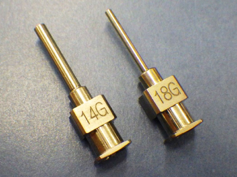 小直径管针座内侧